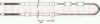 VW 321609721A Cable, parking brake